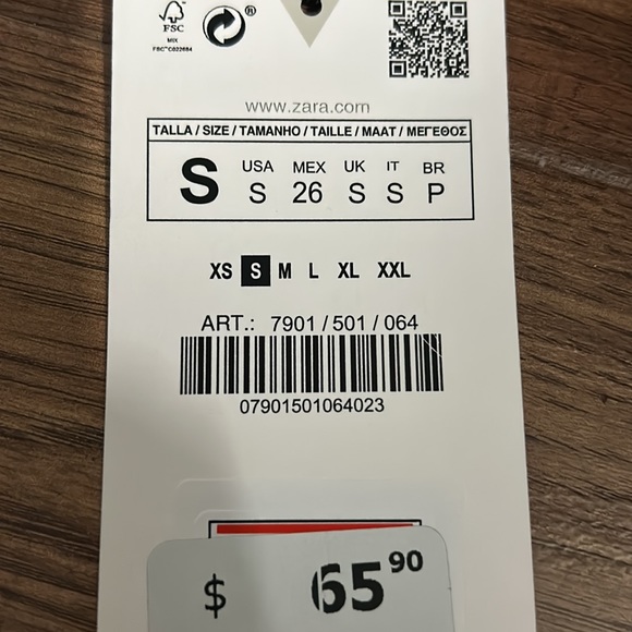 Zara Beaded Mini Skirt - Picture 8 of 8